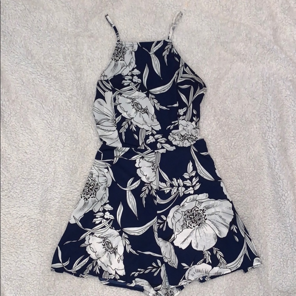 Francescas, M, Hawaiian Print Romper